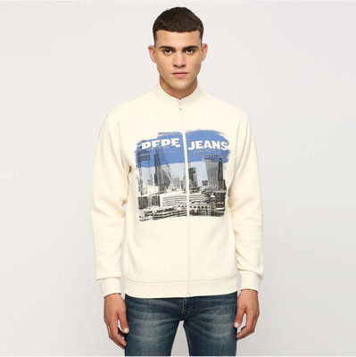 Pepe Jeans Full Sleeve Graphic Print Men Sweatshirt