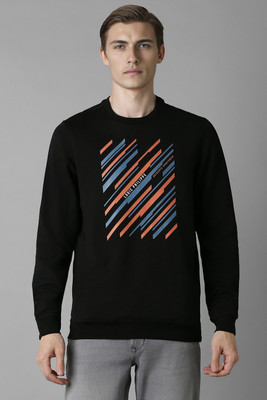 LOUIS PHILIPPE Full Sleeve Color Block Men Sweatshirt