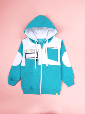 Kiddo Pnti Full Sleeve Colorblock Boys Jacket
