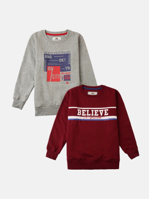 ONN Full Sleeve Printed Boys Sweatshirt