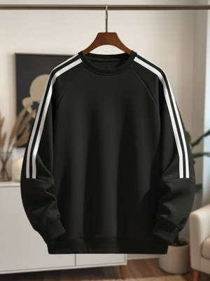FashionAndYOUTH Full Sleeve Striped Men Sweatshirt