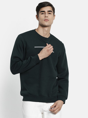 Octave Full Sleeve Printed Men Sweatshirt