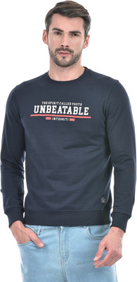 INTEGRITI Full Sleeve Printed Men Sweatshirt