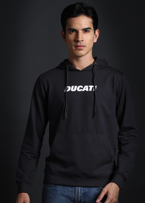 DUCATI Full Sleeve Solid Men Sweatshirt