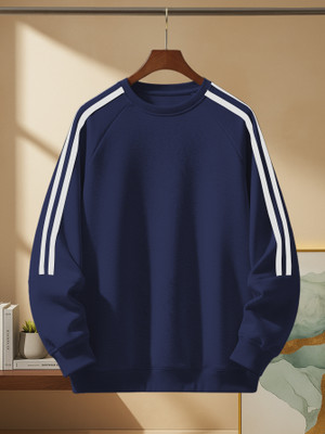 FashionAndYOUTH Full Sleeve Striped Men Sweatshirt