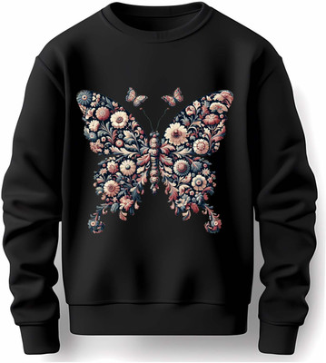 IDEAL FOZ Full Sleeve Graphic Print Men & Women Sweatshirt
