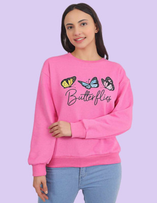 Veins Fashion Full Sleeve Printed Women Sweatshirt