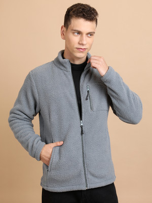 HIGHLANDER Full Sleeve Self Design Men Sweatshirt