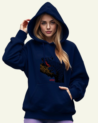 AUSK Full Sleeve Graphic Print Women Sweatshirt