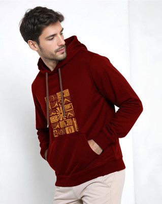 AOOSH Full Sleeve Printed Men Sweatshirt