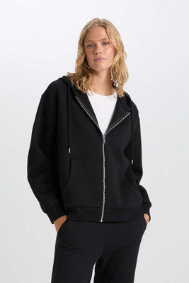 sasafaras Full Sleeve Solid Women Sweatshirt