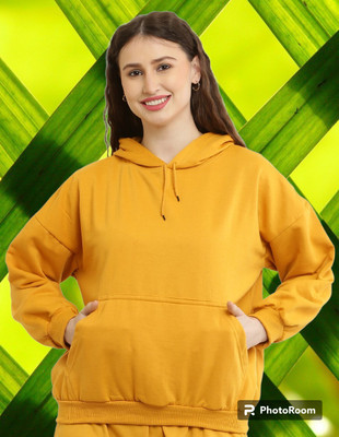 The Unicharm Full Sleeve Solid Women Sweatshirt