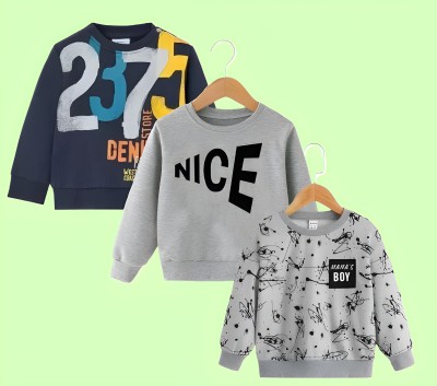 Mimmy Kids Full Sleeve Printed Baby Boys & Baby Girls Sweatshirt