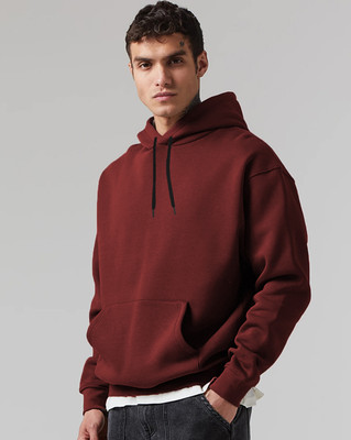 Clafoutis Full Sleeve Solid Men Sweatshirt