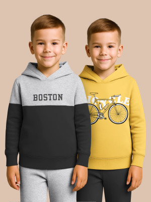 Hellcat Full Sleeve Striped Boys Sweatshirt