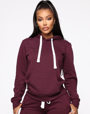 OneTip Full Sleeve Solid Women Sweatshirt