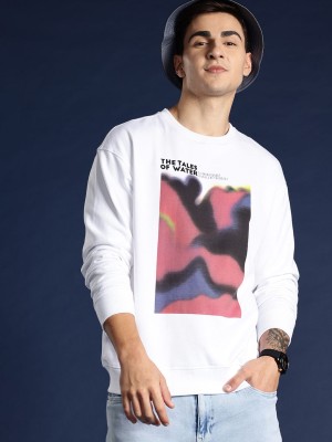 Mast & Harbour Full Sleeve Printed Men Sweatshirt