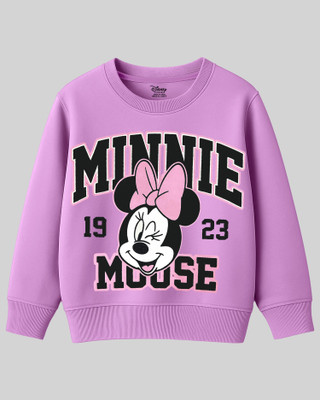 DISNEY BY MISS & CHIEF Full Sleeve Printed Girls Sweatshirt