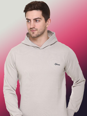 OBAAN Full Sleeve Self Design Men Sweatshirt