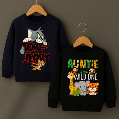 Purelegacy Full Sleeve Printed Boys & Girls Sweatshirt