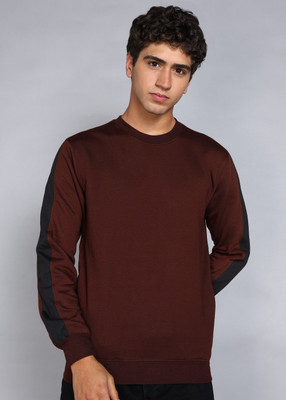 METRONAUT Full Sleeve Color Block Men Sweatshirt