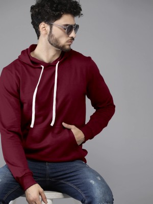 Prettify Full Sleeve Solid Men Reversible Sweatshirt