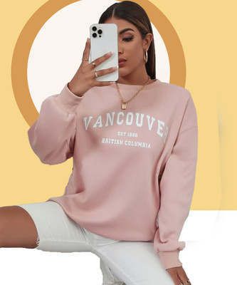 QUIN FLETCHER Full Sleeve Printed Women Sweatshirt