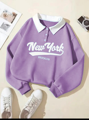 WAYIT FASHION Full Sleeve Solid Women Sweatshirt
