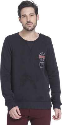 JACK & JONES Full Sleeve Solid Men Sweatshirt