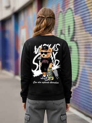 Manlino Full Sleeve Printed Women Sweatshirt