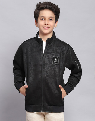 MONTE CARLO Full Sleeve Solid Boys Sweatshirt