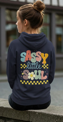 Dagcros Full Sleeve Graphic Print Girls Sweatshirt