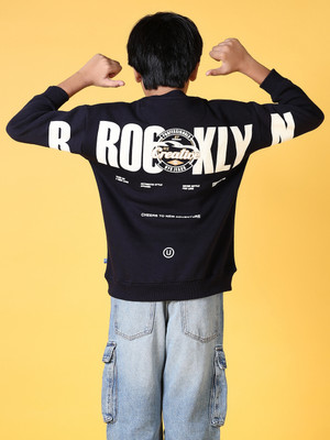 V-MART Full Sleeve Printed Boys Sweatshirt