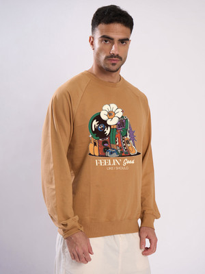 Bene Kleed Full Sleeve Graphic Print Men Sweatshirt