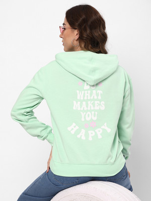 R&B Full Sleeve Graphic Print Women Sweatshirt