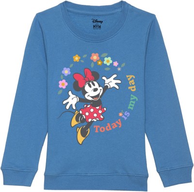 Disney By Wear Your Mind Full Sleeve Printed Girls Sweatshirt