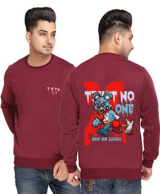 FASHIONLINE BY AZF Full Sleeve Graphic Print Men Sweatshirt