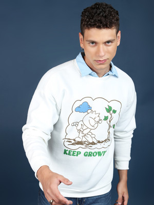 HIGHLANDER Full Sleeve Solid Men Sweatshirt