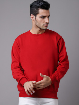 MACK JONNEY Full Sleeve Solid Men Sweatshirt
