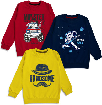 x2o Full Sleeve Graphic Print Boys & Girls Sweatshirt