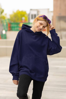 Bokaro Full Sleeve Solid Women Sweatshirt
