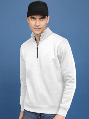 Mast & Harbour Full Sleeve Solid Men Sweatshirt