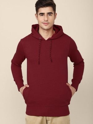 Free Authority Full Sleeve Solid Men Sweatshirt