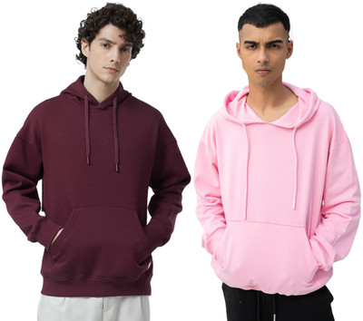 Datalact Full Sleeve Solid Men Sweatshirt