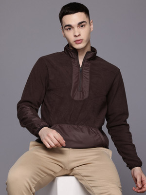HRX by Hrithik Roshan Full Sleeve Solid Men Sweatshirt