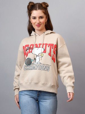 Free Authority Full Sleeve Printed Women Sweatshirt