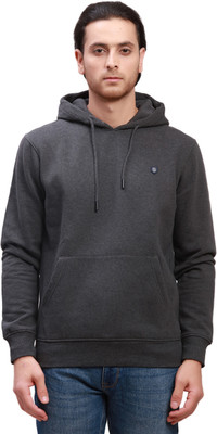 COLORPLUS Full Sleeve Solid Men Sweatshirt