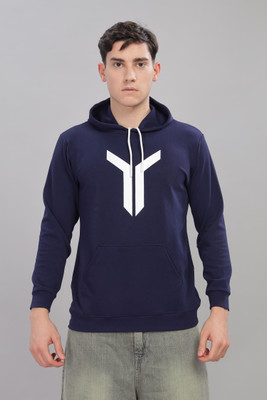 D BAX Full Sleeve Solid Men Reversible Sweatshirt