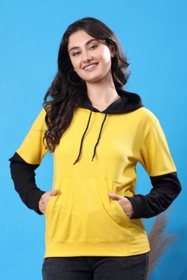 TQH Full Sleeve Solid Women Sweatshirt