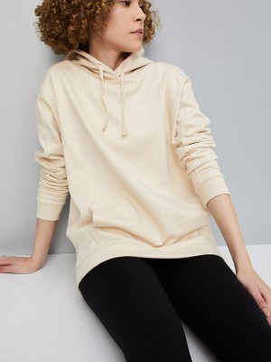 MAX Full Sleeve Solid Women Sweatshirt